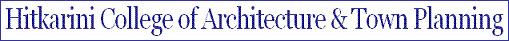 Hitkarini college of Architecture & Town Planning